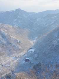 진짜 등산 1도 없이 만날 수 있는 눈 내린 겨울 설산🏔️❄