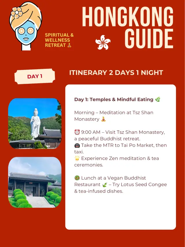 2 Day Wellness Retreat in Hongkong
