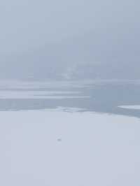心中的日月：香格里拉納帕海草原的雪後