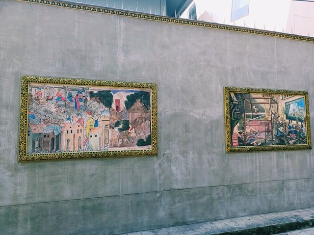 泰國曼谷市中心老城區著名藝術街區景點：Charoen Krung 32 Street Art，各種藝術繪畫壁畫墻繪，適合打卡拍照📸