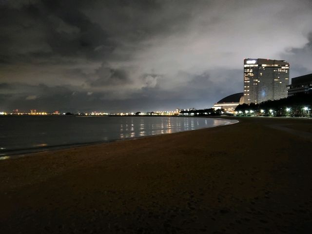 [🇯🇵福岡] ももち浜と福岡タワーの夜の姿