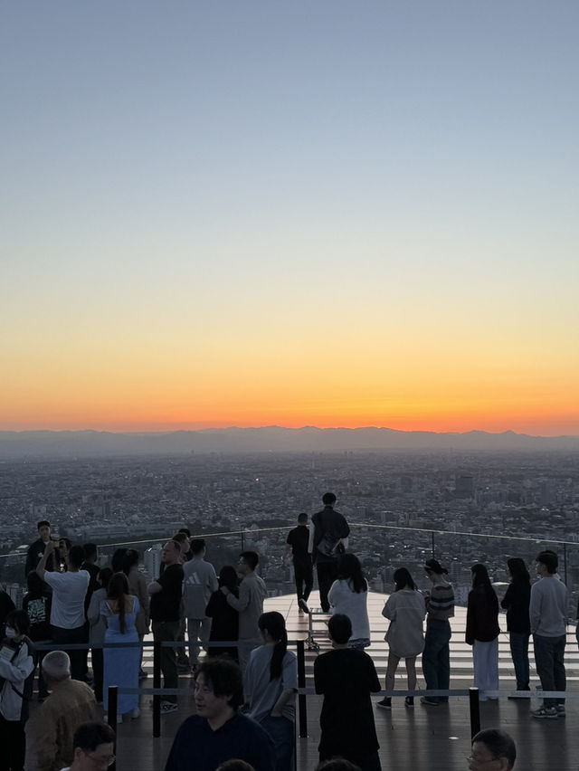 🇯🇵東京必去觀景台shibuya sky✨日落好靚呀💖