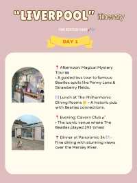 Liverpool itinerary 