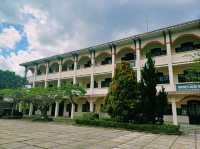 越南大叻市中心著名大學校區景點：Trường Cao Đẳng Đà Lạt，歐式園林藝術風格設計校區，適合打卡拍照📸