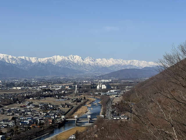 🇯🇵 城山公園✨松本必去可以看到阿爾卑斯山脈的打卡位✨