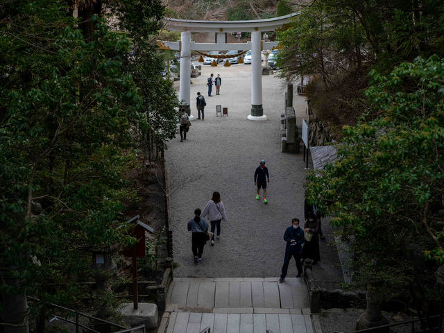 賽登山神社をゆっくり見学
