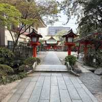 【天神】天神の名前の由来✨鯉が泳ぐ個性派神社✨