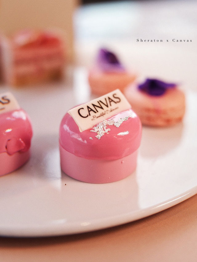 Sheraton x CANVS 聯乘推出「香蘊玫瑰下午茶」🌹