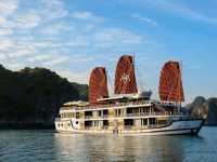 ⛵✨ Sailing Through Magic: My Dreamy Halong Bay Cruise! ✨⛵