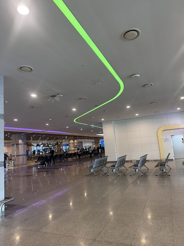 【船旅⛴️】韓国までフェリーで！釜山の旅客ターミナルは空港みたいに綺麗でした。