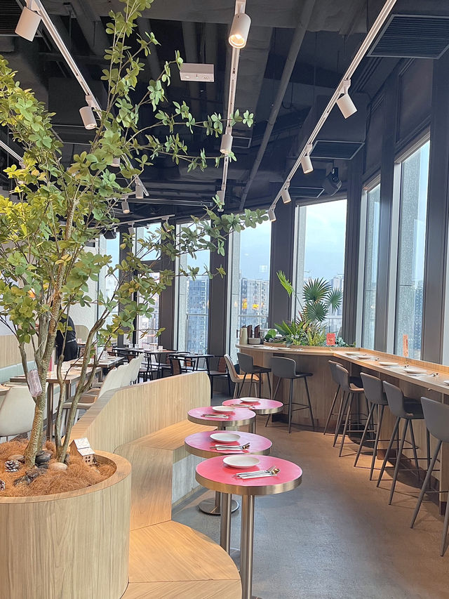 🇭🇰啟德雙子匯木系日法fusion菜餐廳💖