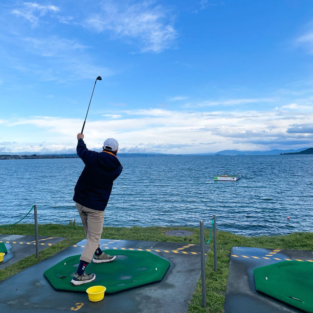 紐西蘭北島｜ Lake Taupo｜湖景小鎮的溫暖光影
