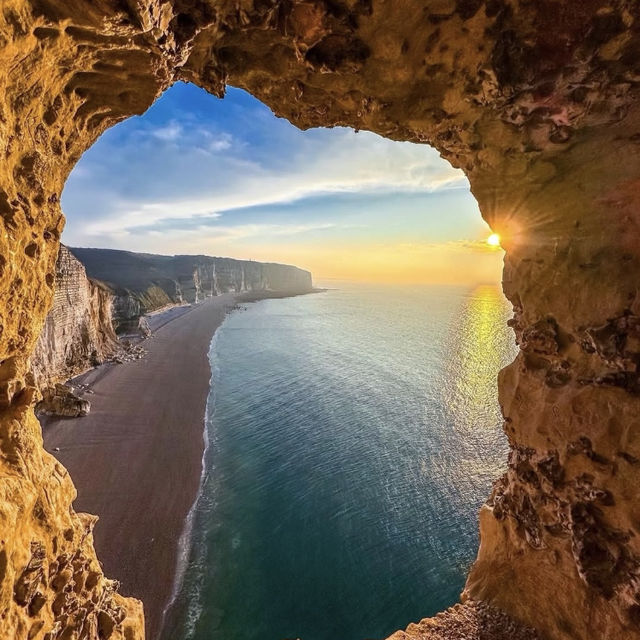 諾曼底仙境Étretat｜莫奈畫中的懸崖海岸 🌊 