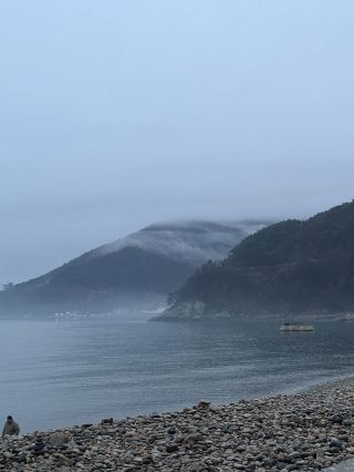 Cloudy Namhae Island is still beautiful