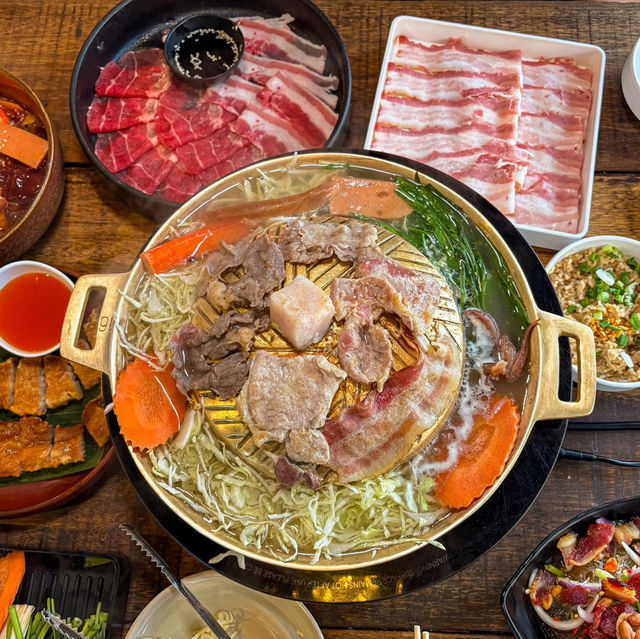 ทองเหลือง หมูกระทะ