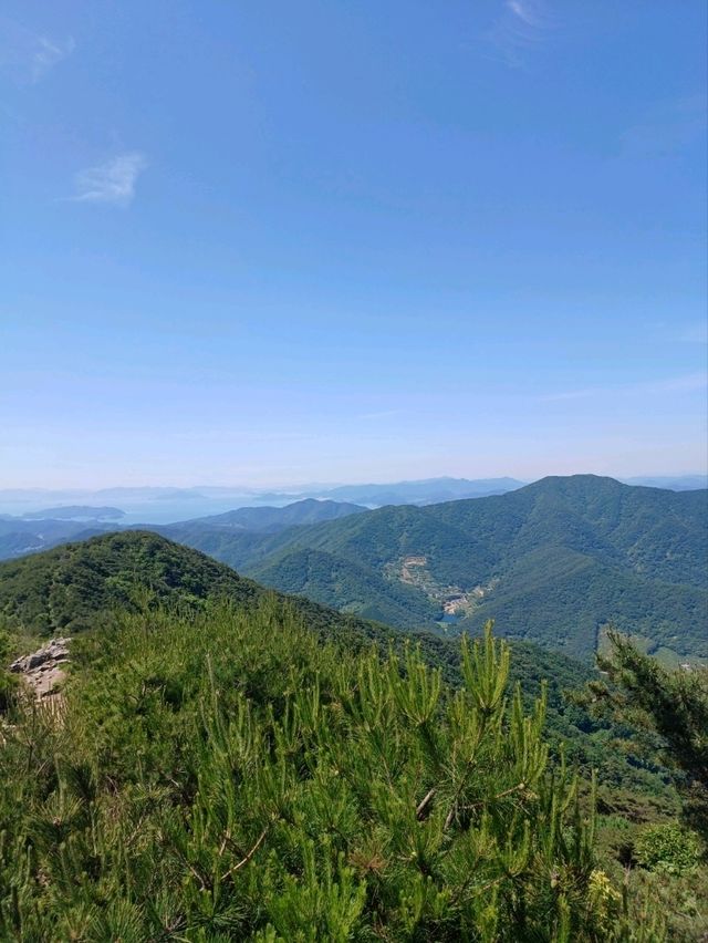 마산 무학산 정상, 도심 속 힐링 산책로