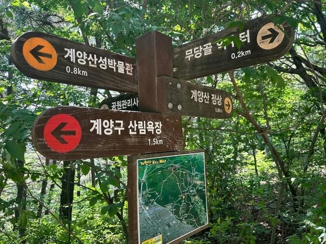 Exploring Gyeyangsanseong Fortress