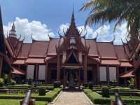 The National Museum of Cambodia,a collection of Khmer art and artifacts
