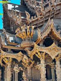 Sanctuary of Truth living wooden art 