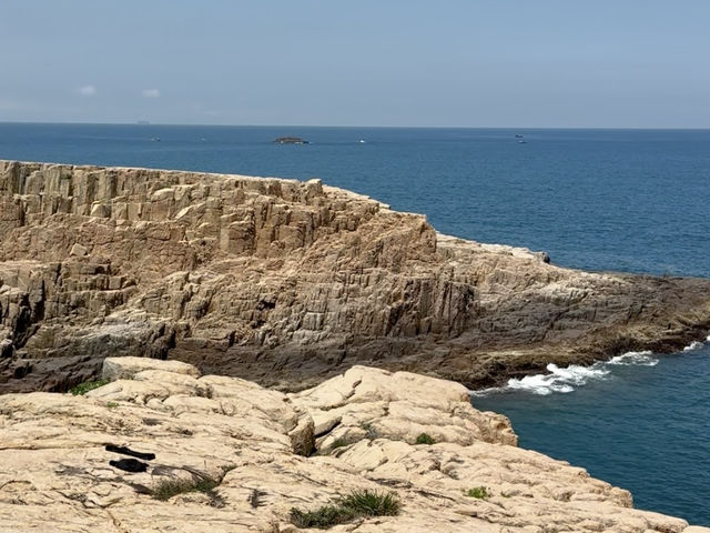 🚤探索香港火山岩小島-北果洲⛰️