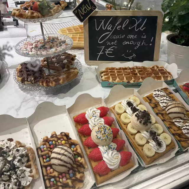 벨기에 와플 토핑맛집 버블티룸 🧇
