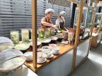 曼谷 ｜3種口味一次滿足！Amber 85 巷飯店早餐竟然這麼用心