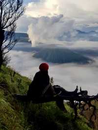 "Volcanic Sunrise Dreams at Bromo 🌋🌅”