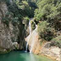 Polylimnio Waterfalls, Messenia