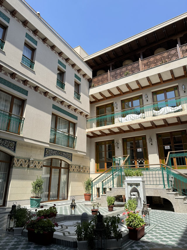 Experience Luxury at Kosh Havuz Boutique Hotel in Samarkand, Uzbekistan 🇺🇿 
