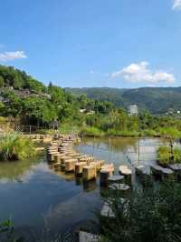 What's Furong Town like before night fall?