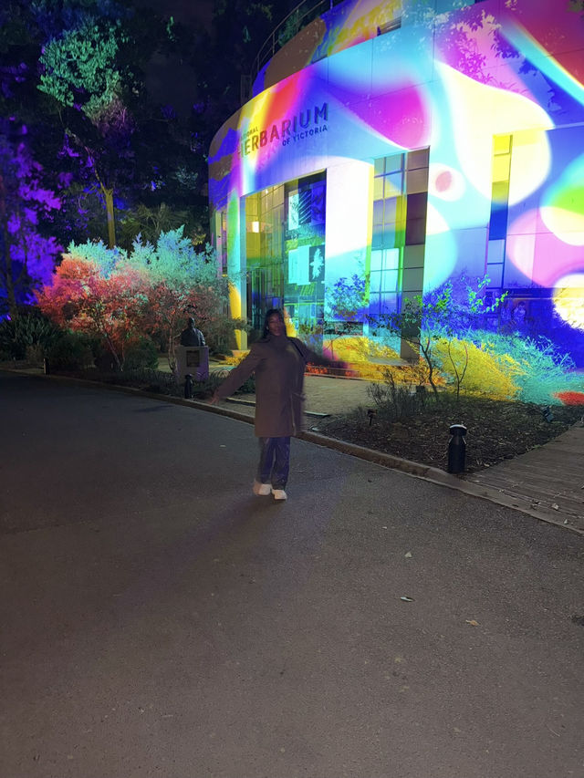 ✨ Magical Night at the Royal Botanic Gardens Melbourne 🌿🌌