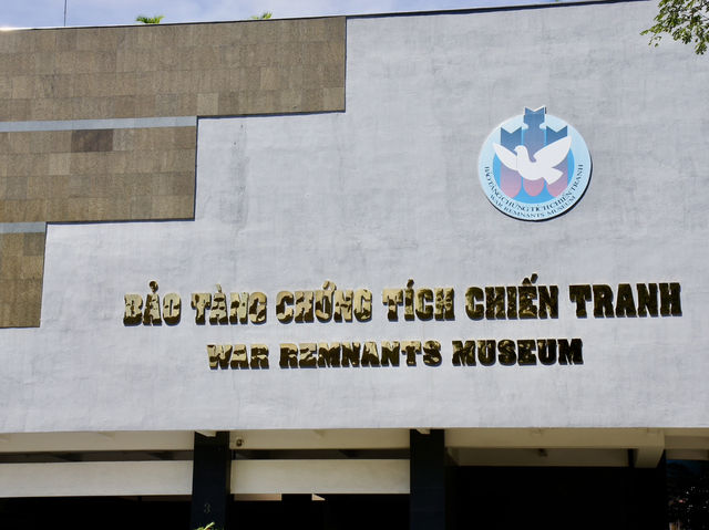 🕊️ Reflecting on History at the War Remnants Museum, Ho Chi Minh City