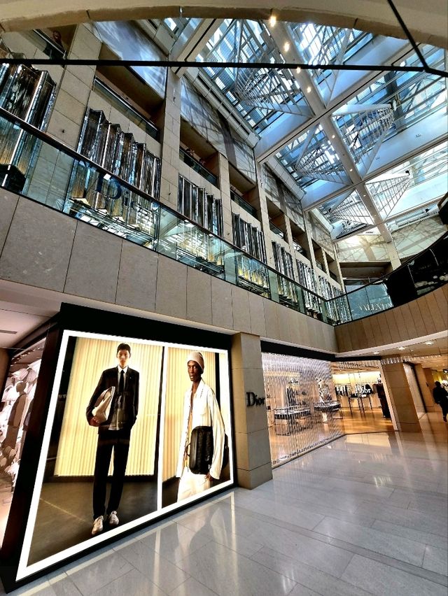 中環的貴氣名店商場