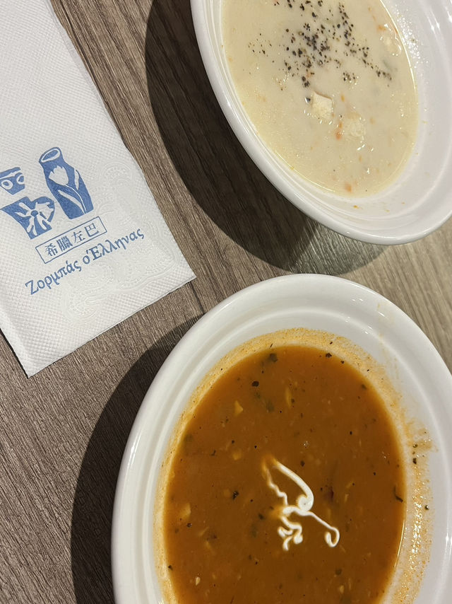 Birthday Dinner at a Greek Restaurant in Taipei!