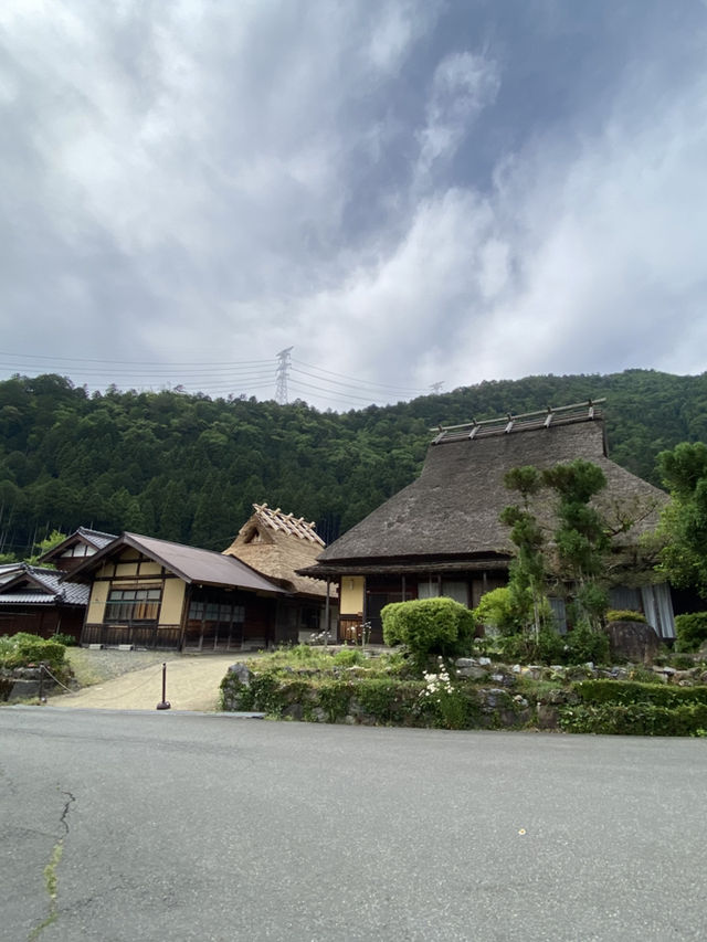 美山合掌村～很有特色的建築～牛奶餅乾必買
