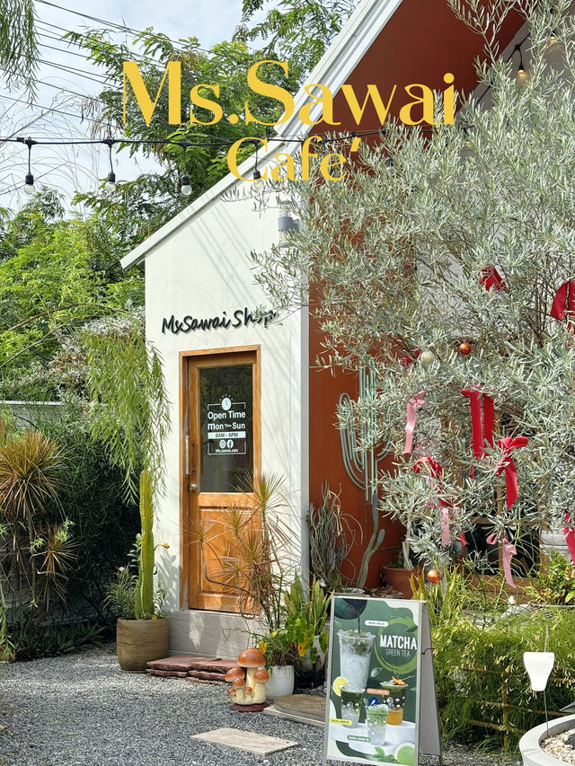 Ms.Sawai.Cafe คาเฟ่สวย ย่านเปรงแปดริ้ว สมุทรปราการ