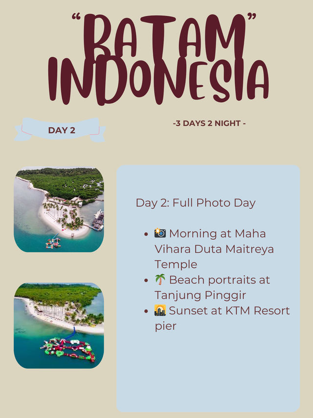 🇮🇩 Batam Itinerary: Photography & Instagram Tour 📸🌅 🇮🇩 Batam Itinerary: Photography & Instagram Tour 📸🌅