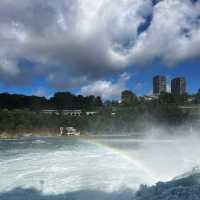 Magical Mid-Morning at Rhine Falls 🇨🇭Switzerland🛥️ 