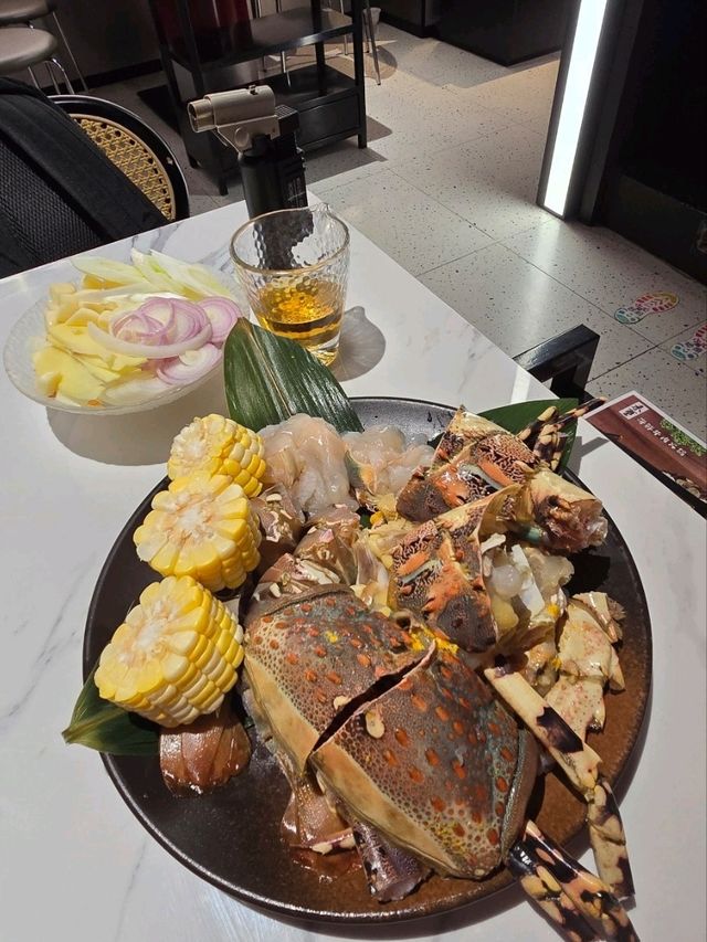 火焰新鮮龍蝦煱湯底試過沒有？