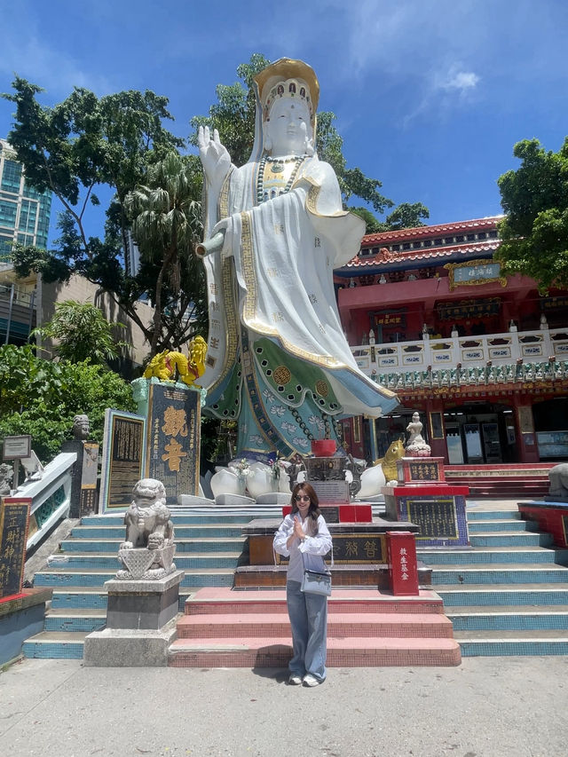 วัดเจ้าแม่กวนอิม (Tin Hau Temple) ที่รีพัลส์เบย์ 