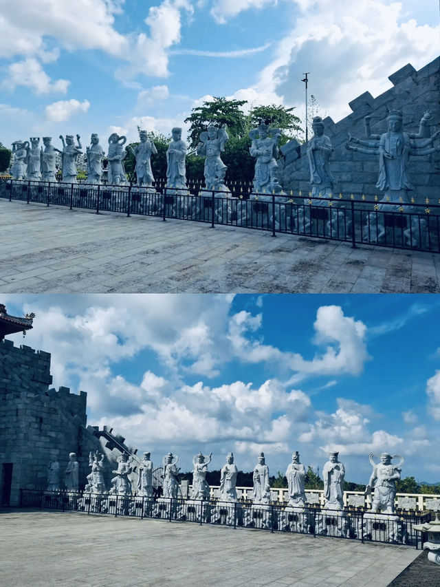 The 500 Lohan Temple in Bintan