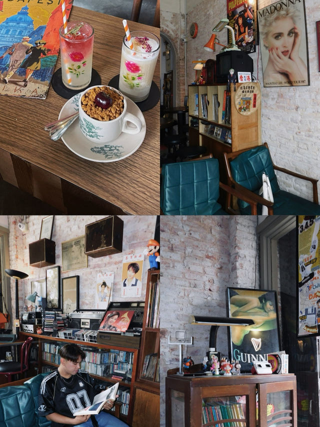 📍SUSU Vegan Mylk Bar @ Penang 🇲🇾 | Retro Hong Kong Vibes Café ☕️🎞️
