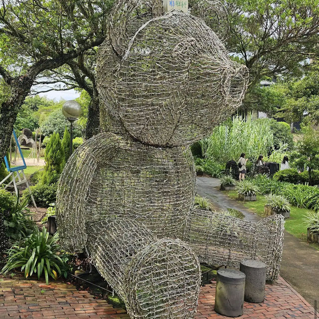 Jeju herb garden