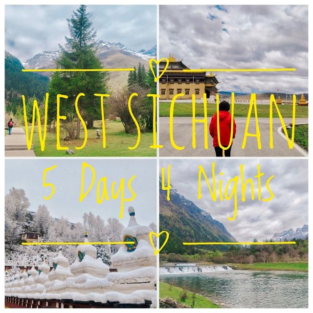 แพลนเที่ยว : เสฉวนตะวันตก 5 วัน 4 คืน