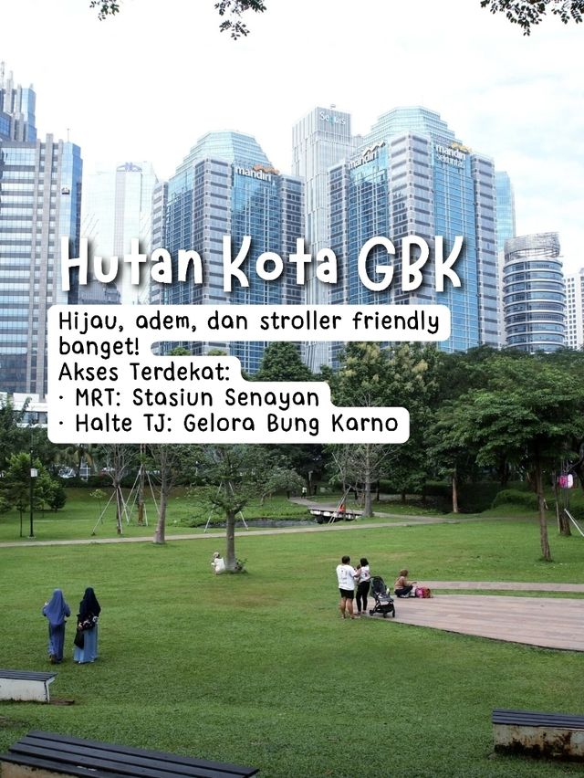 6 Taman Gratis di Jakarta Buat Healing 🌿