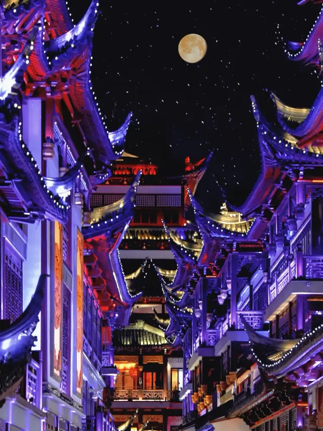 上海豫園冬季燈光秀指南