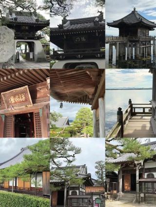 สถานที่ท่องเที่ยวลับในชิกะ | วัดพุทธเก่าแก่พันปีริมทะเลสาบบิวะ ให้พลังบำบัดอย่างแท้จริง ✨