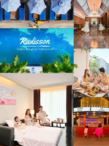 Radisson Suites Bangkok, a great location.