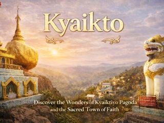 🇲🇲 Kyaikto: พิชิตพระธาตุอินทร์แขวน ✨ ก้อนหินทอง