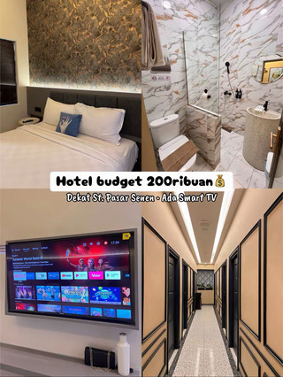Hotel 200 Ribuan Deket Pasar Senen?!👀